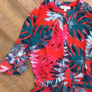 Gorgeous romper Tropical palm leaf romper 10